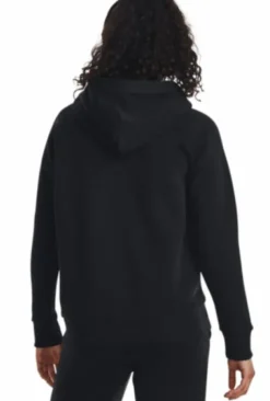 Ua Rival Fleece Big Logo Hdy Black