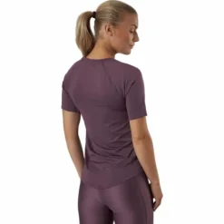 Ua Rush Mesh Ss Ash Plum