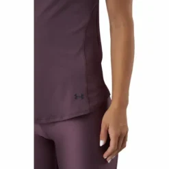 Ua Rush Mesh Ss Ash Plum