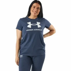Ua Sportstyle Logo Ss Downpour Gray