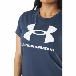 Ua Sportstyle Logo Ss Downpour Gray