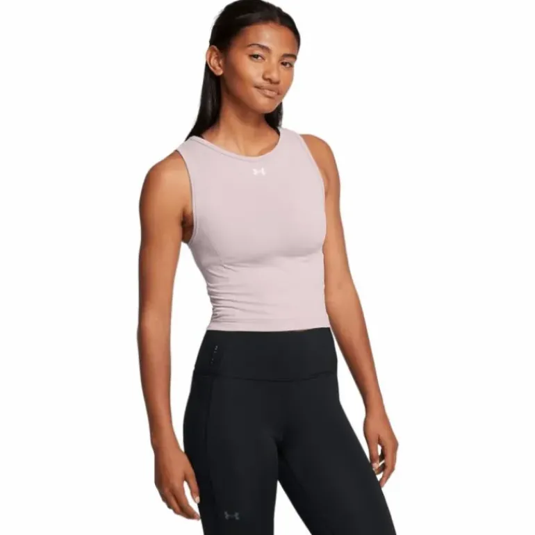 Ua Vanish Seamless Tank Tetra Gray