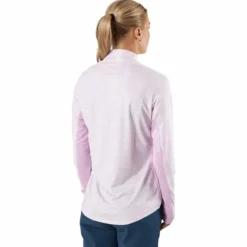 Ultimate365 Polo Long-Sleeve Top Bliss Lilac