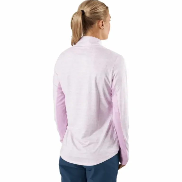 Ultimate365 Polo Long-Sleeve Top Bliss Lilac