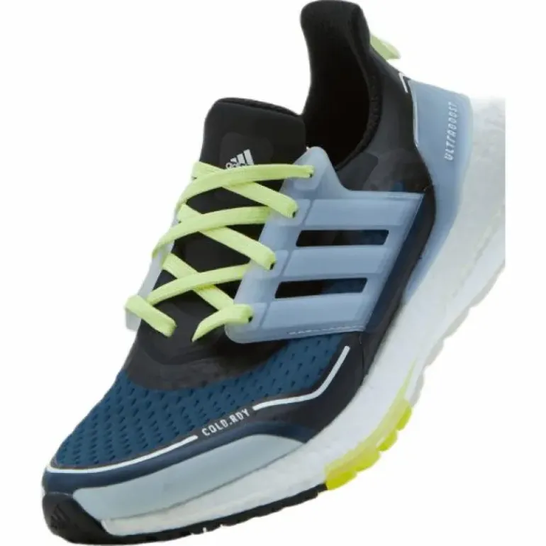 Ultraboost 21 COLD.RDY Shoes Crew Navy / Halo Blue / Pulse Yellow
