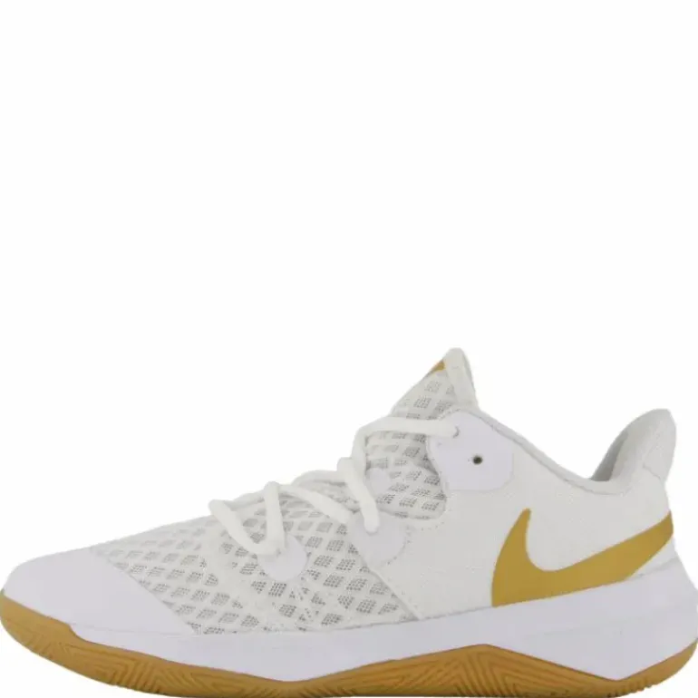 Unisex Hyperspeed Court Indoor White/mtlc Gold