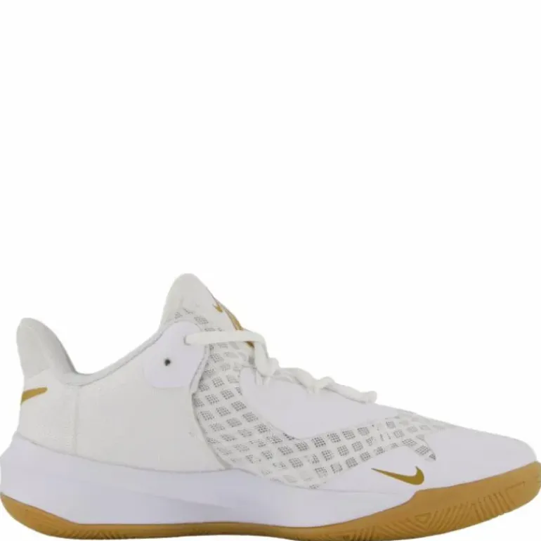 Unisex Hyperspeed Court Indoor White/mtlc Gold