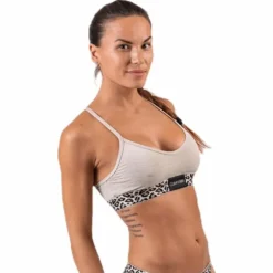 Unlined Bralette Brown