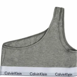 Unlined Bralette (one Shoulder Grey