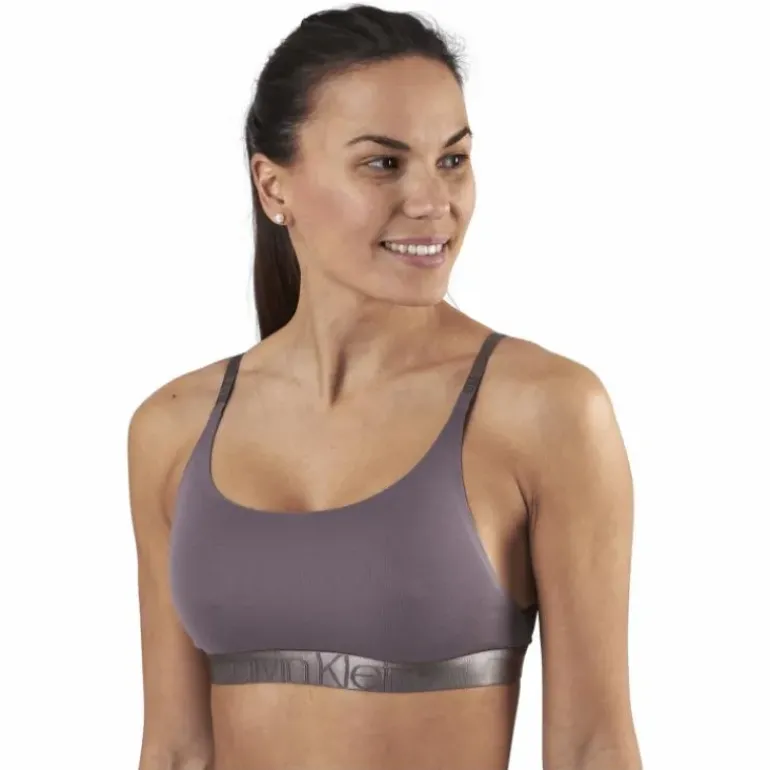 Unlined Bralette Purple