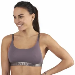Unlined Bralette Purple