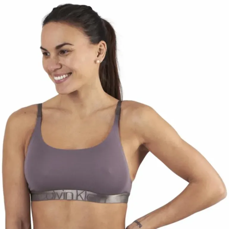 Unlined Bralette Purple