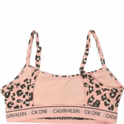 Unlined Bralette Stephen Leopard Print_peach Me