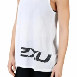 Urban Graphic Singlet White/Black