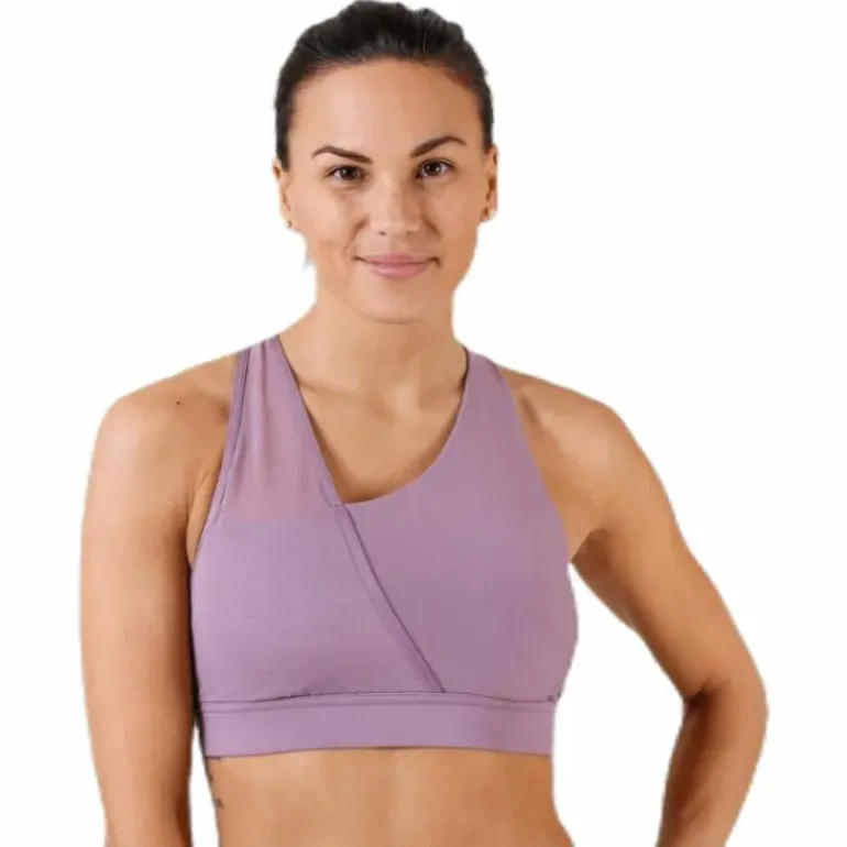 Vanish Asymmetric Low Bra Purple