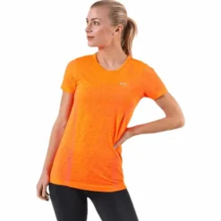 Vanish Seamless SS Spacedye Pink/Orange