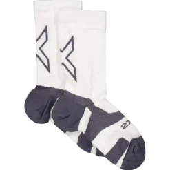 Vectr Light Cushion Crew Sock White/grey