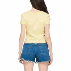 Vegetable Dye Monogram Baby Te Yellow