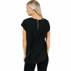 Vic S/S Solid Top Black