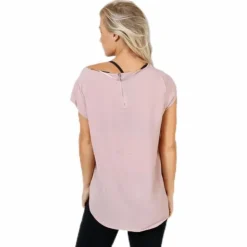 Vic S/S Solid Top Pink