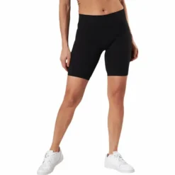 Vicky Rib Seamless Shorts Black