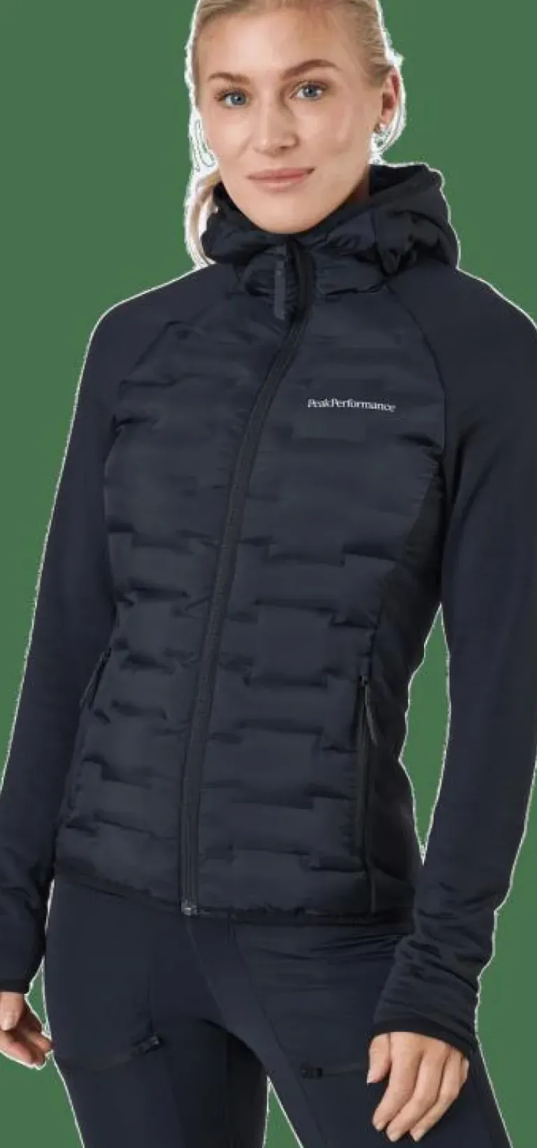 W Argon Hybrid Hood Black