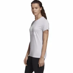 W Badge Of Sport Cotton Tee - Regular Fit Purple Tint