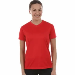 W Base Cool T-Shirt Red