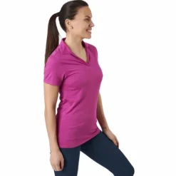 W Cloudspun Coast Polo Festival Fuchsia Heather