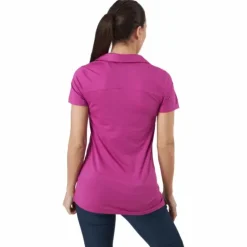 W Cloudspun Coast Polo Festival Fuchsia Heather