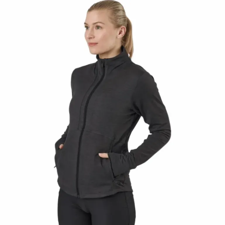 W Cloudspun Daybreak Jacket Puma Black Heather