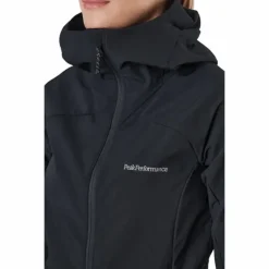 W Explore Hood Jacket Black