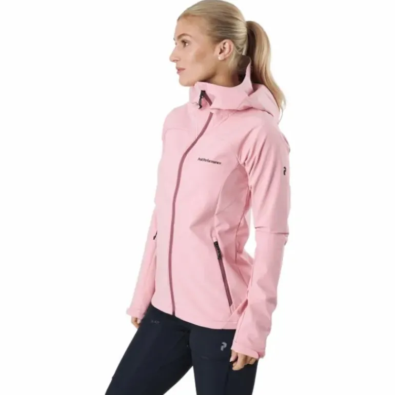 W Explore Hood Jacket Warm Blush