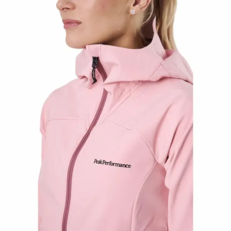 W Explore Hood Jacket Warm Blush
