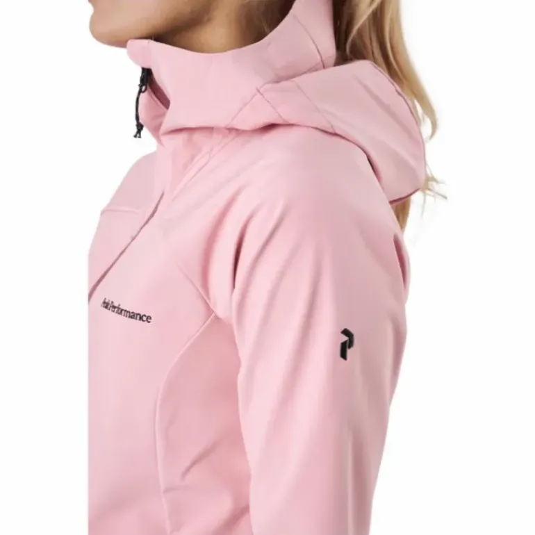 W Explore Hood Jacket Warm Blush