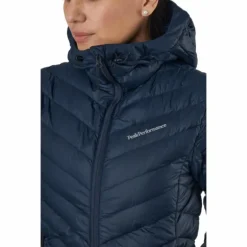 W Frost Down Hood Jacket Blue Shadow