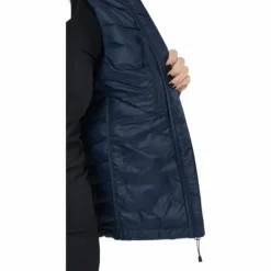 W Frost Down Hood Jacket Blue Shadow