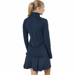 W Gamer 1/4 Zip Navy Blazer