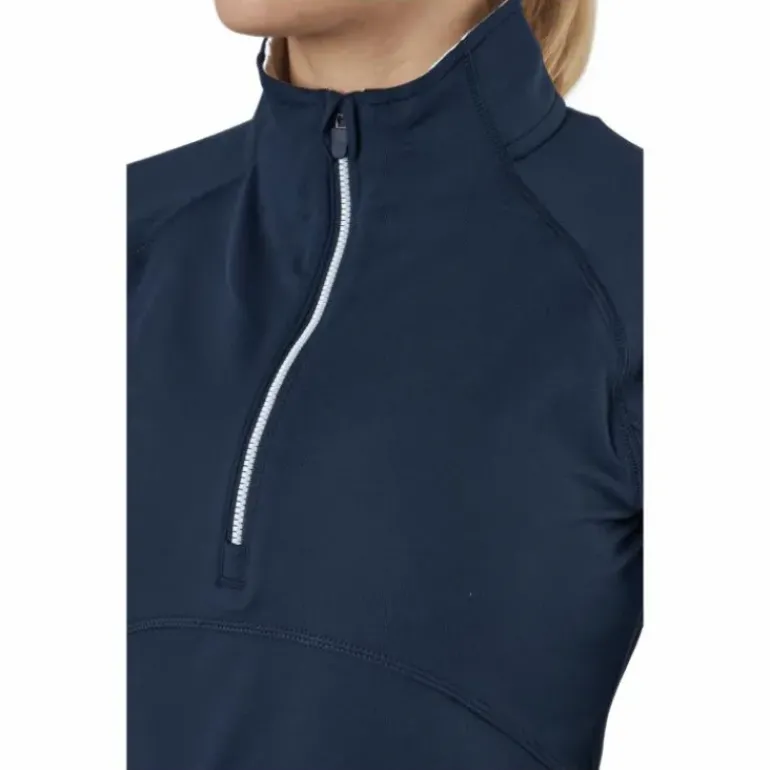 W Gamer 1/4 Zip Navy Blazer