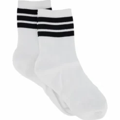W Half Crew 3 Stp White