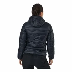 W Helium Down Hood Jacket Black