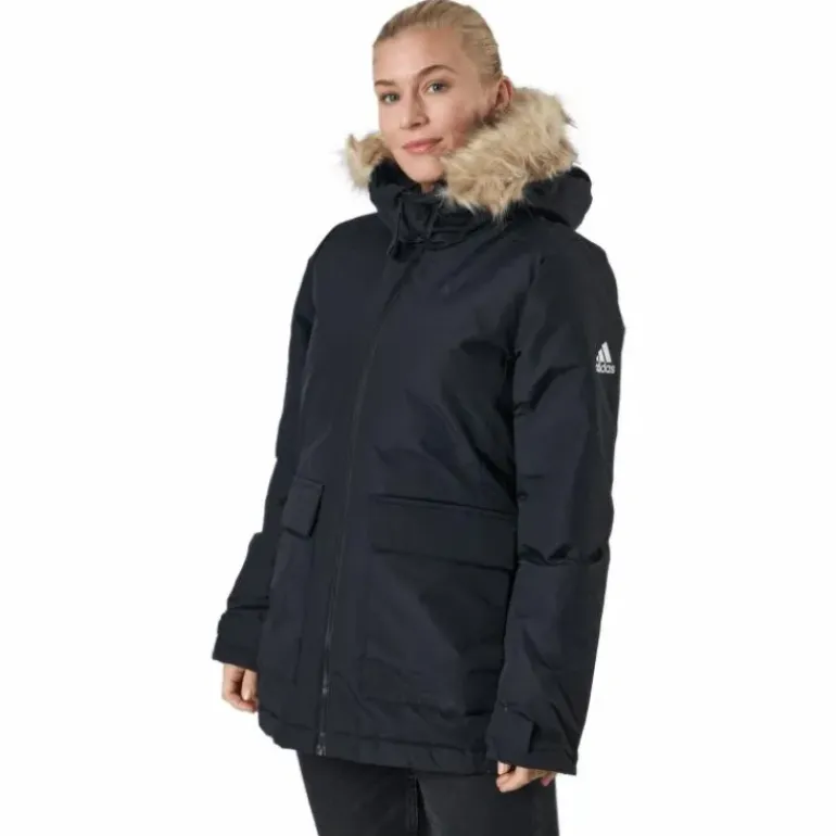 W Hooded Parka Black
