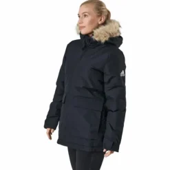 W Hooded Parka Black