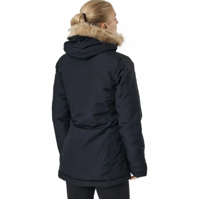 W Hooded Parka Black