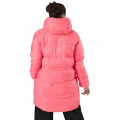 W. Mid Length Shiny Jacket Happy Pink