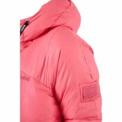 W. Mid Length Shiny Jacket Happy Pink