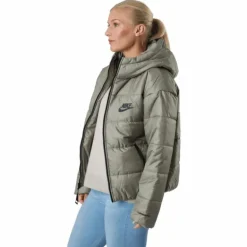 W Nsw Syn Tf Rpl Hd Jkt Matte Olive/matte Olive/black
