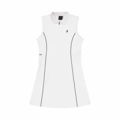 W Pique Dress White