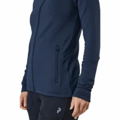 W Rider Zip Hood Blue Shadow