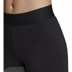 W Stacked Logo Cotton Tights Black / White